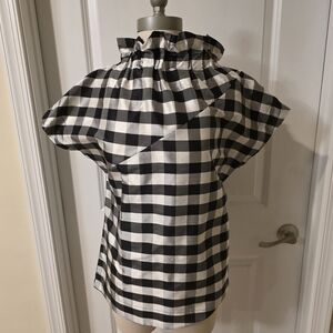 Sara Campbell Silk Blouse Size Small